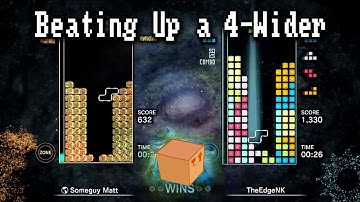 Tetris Effect Connected: Beating Up a 4 Wider