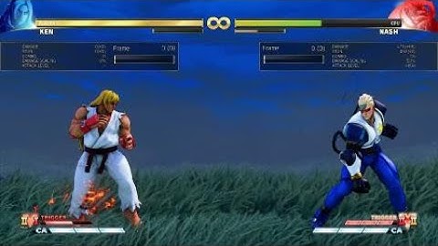 STREET FIGHTER V CE Ken cool combo refined v-trigger 1