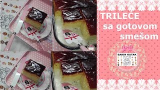 Trilece Tres Leches Sa Gotovom Smesom With The Finished Mixture Youtube