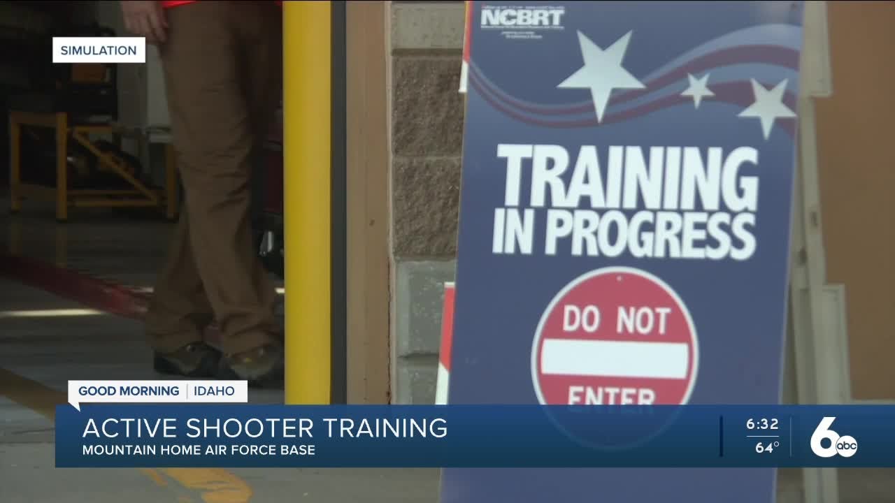 First Responders train for active shooters at Mountain Home AFB - YouTube