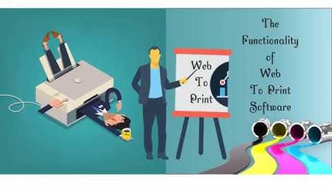 Functionality of Web To Print Software