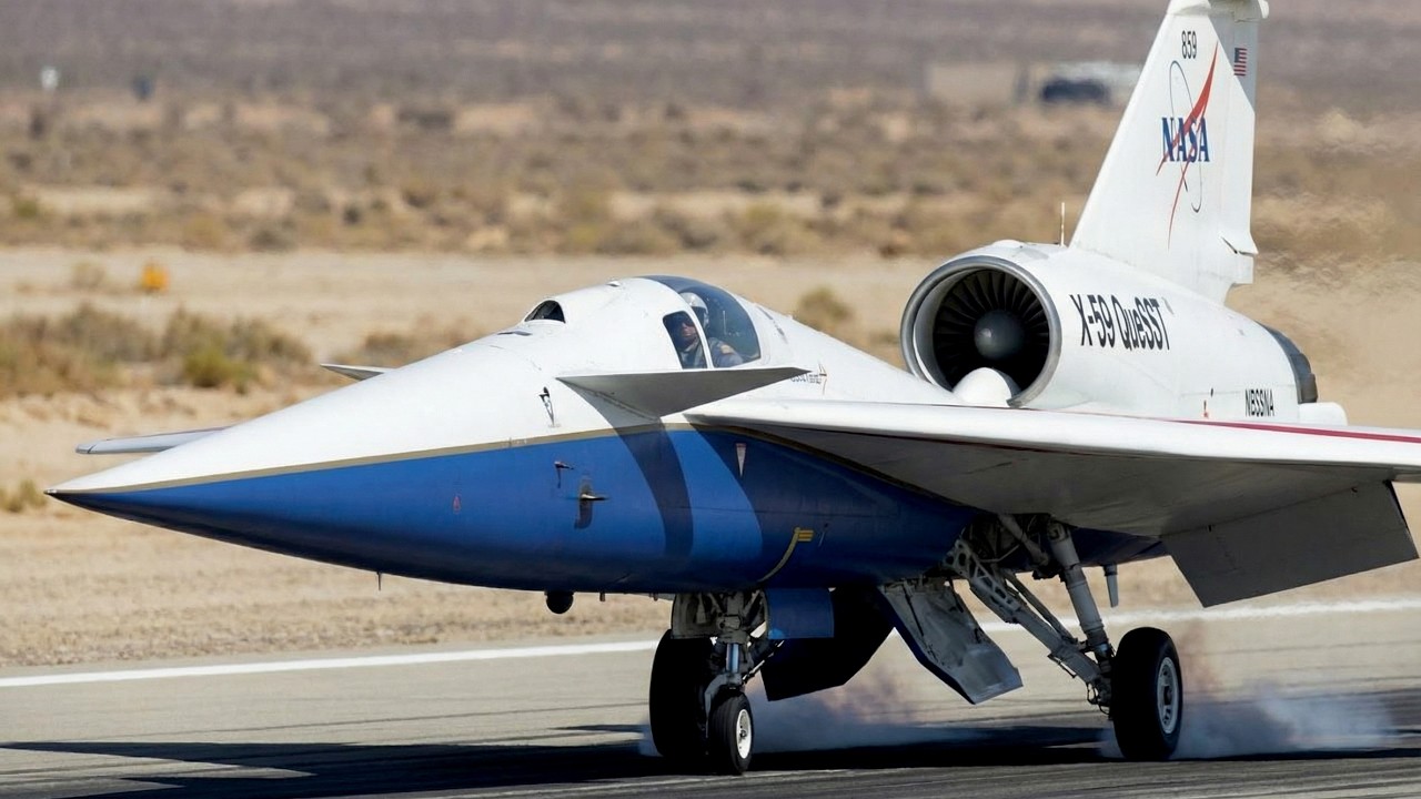 NASA’s X-59 Quesst Just Changed Supersonic Flight Forever!