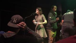 Video thumbnail of "Sleater-Kinney - 'Fortunate Son' //Carrie Brownstein introducing Tig Notaro after Women's March DC"