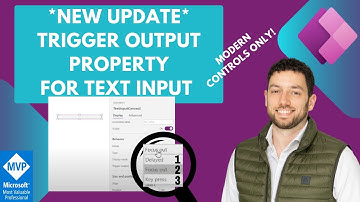 Power Apps Canvas - Trigger Output