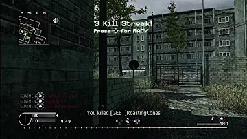 Call of Duty 4 : Solo Reaction to Triple Spawn Nade on Vacant TDM