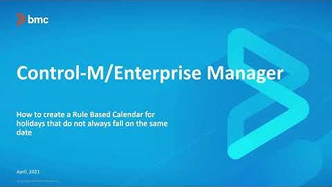 How to define a Rule Based Calendar for a holiday that do not always fall on the same day