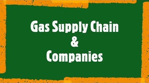 SAP Oil and Gas Tutorial 04: Gas Supply Chain and Gas Companies