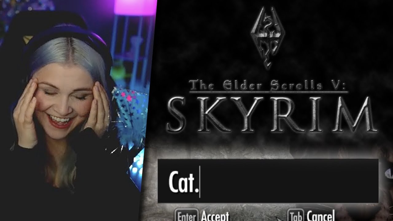 my first Skyrim experience (Pt. 1) - YouTube