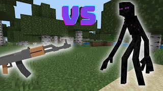 I TRIED TO BEAT THE MUTANT ENDERMAN IN MINECRAFT - Did I Win?