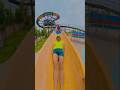 Biggest Water Slideling Bella Ciao Playground parkour pov #waterpark #waterpark #moneyhest