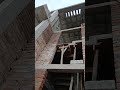 fachada exterior con bloque y ladrillo