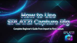 Capture Datasets in Unity 3D with SPLATZ! Capture for Gaussian Splatting!  Quick Start Guide