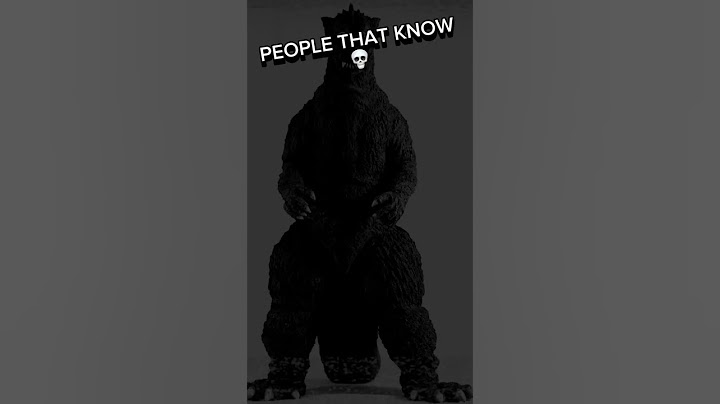 THE MAN IN THE SUIT INCIDENT #godzilla #scary #real