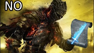 Is it possible to beat Dark Souls 3 using only summonable weapons?