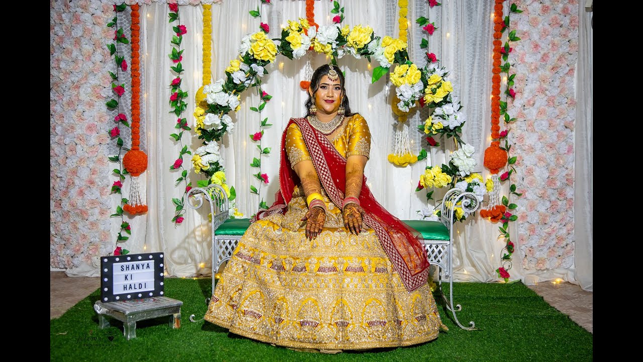 Shanya's Haldi Night