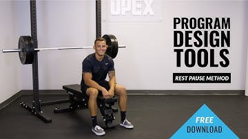 Rest Pause Method - Fitness Program Design Tools