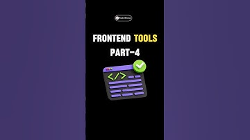 Front-end tools PART -4🧑‍💻 #codewithimraan #coding #frontenddeveloper #shorts