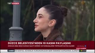 Düzcede Saat 09 05Te Durursa