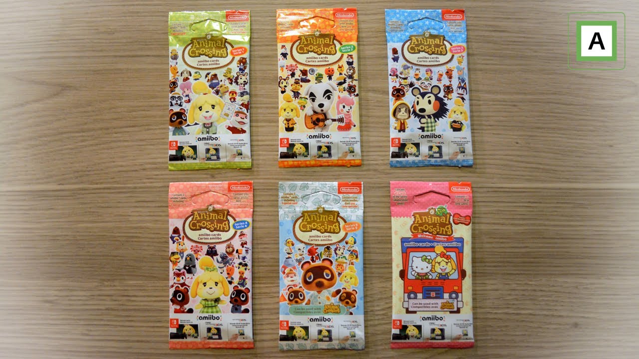 Åpner opp 6 pakker Animal Crossing amiibo-kort!