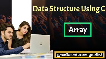 Data Structure |Linear data structure|Array|Calicut university|malayalam|3rd sem bsc.cs/bca ds4