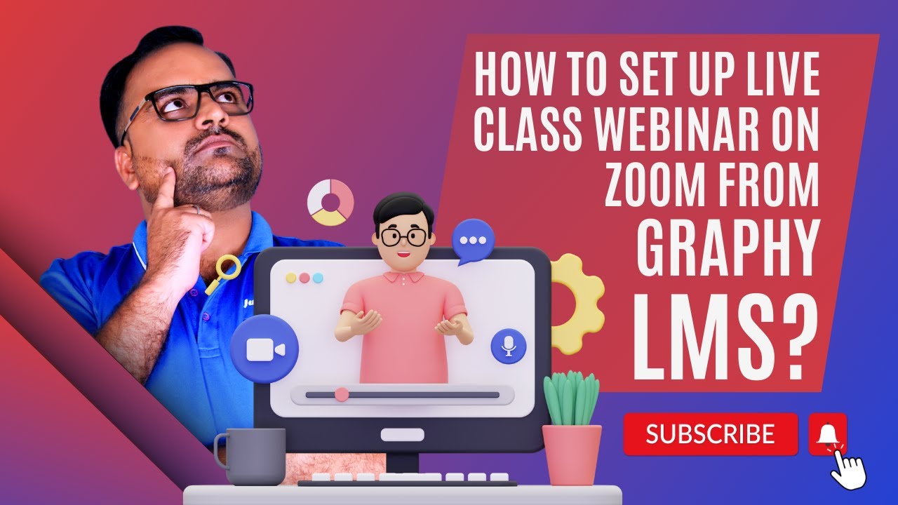 How to Set Up Live Class Webinar on Zoom From Graphy LMS - YouTube
