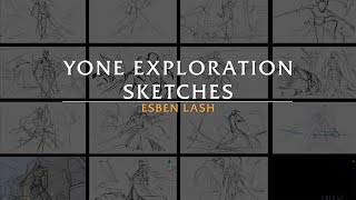 Yone Sketches - Making Of