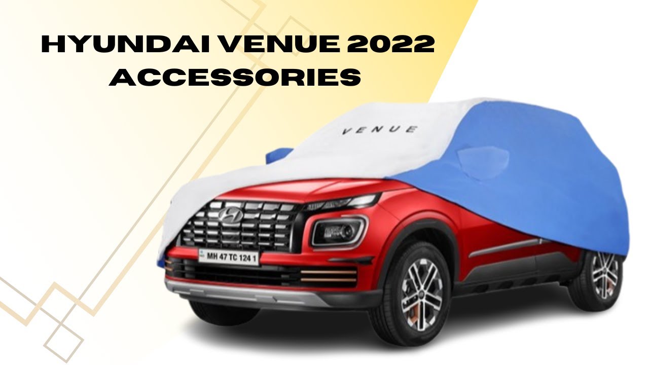 Hyundai Venue 2022 Official Accessories | Full list with prices |