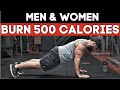 BURN 500 CALORIES with this HIIT workout | BODYWEIGHT ONLY