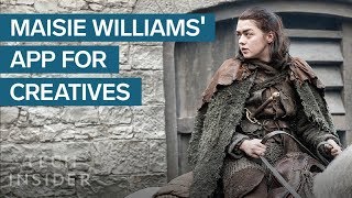 ‘Game of Thrones’ Star Maisie Williams Built An App To Help Creatives screenshot 1