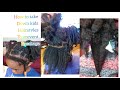 how to take down kids hairstyles to prevent breakage and hair loss to keep growing their hair heathy