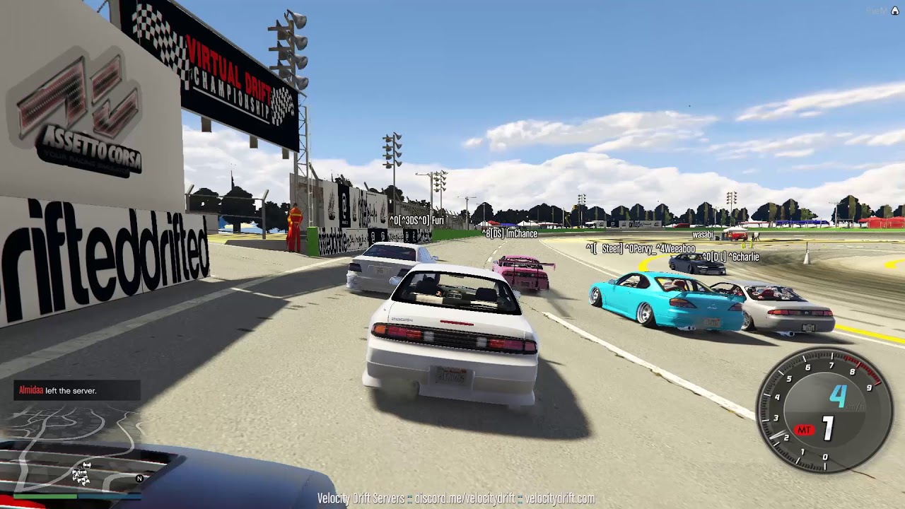 GTA5 FiveM Drifting: Trains And Tandems