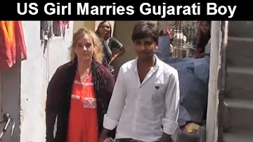 41 Year American Girl Marries 23 Year Gujarati Boy | Awesome Love Story