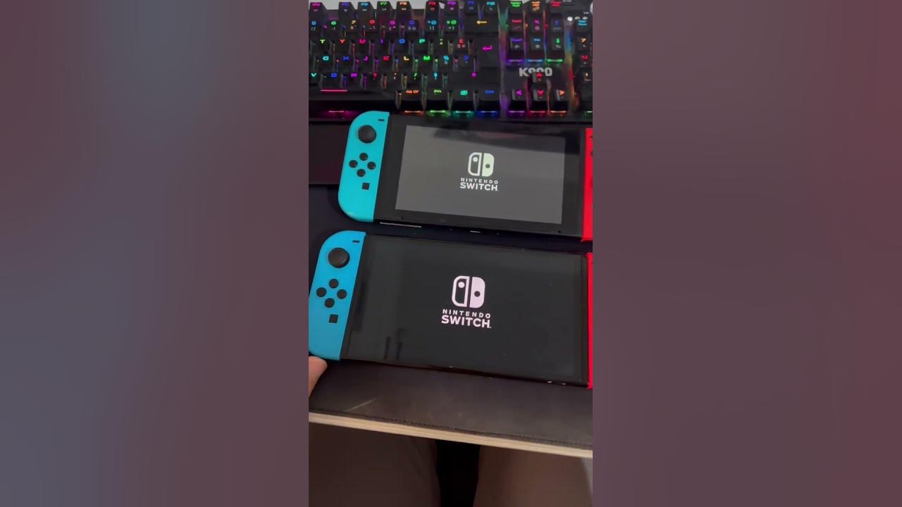 Switch Oled vs Switch - Boot up Speed Comparison! #short #nintendo #shortvideo #shorts Switch Oled vs Switch - Boot up Speed Comparison! #short #nintendo #shortvideo #shorts