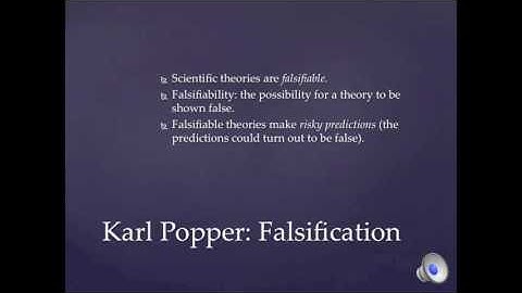 Science and Pseudoscience: Popper and Thagard