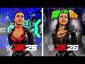 WWE 2K26 vs WWE 2K25 Roxanne Perez (Official Entrance)