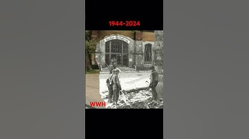 Then and Now History Pictures Westernfront "Battle of Aachen"