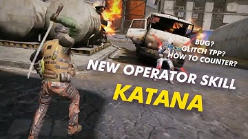 New Operator Skill Katana, Bug, Glitch and How to Counter - Call of Duty Mobile