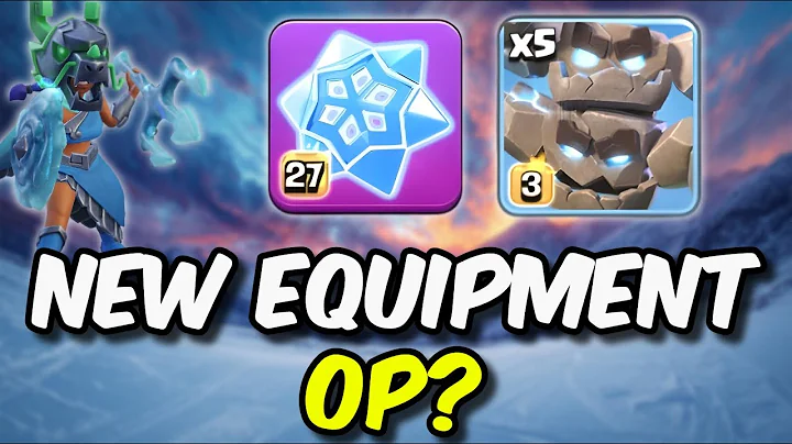 NEW Frost Flake Equipment DOMINATES Legend League! (Clash of Clans)