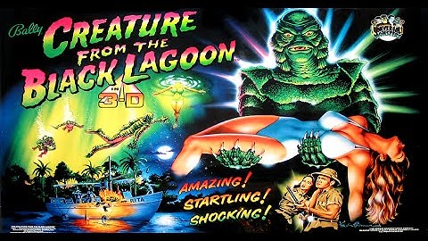 Creature from the Black Lagoon - Pinball Promo Video