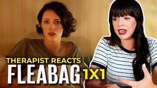 Fleabag is too *RELATABLE* 😬 | Therapist reacts to Fleabag 1x1