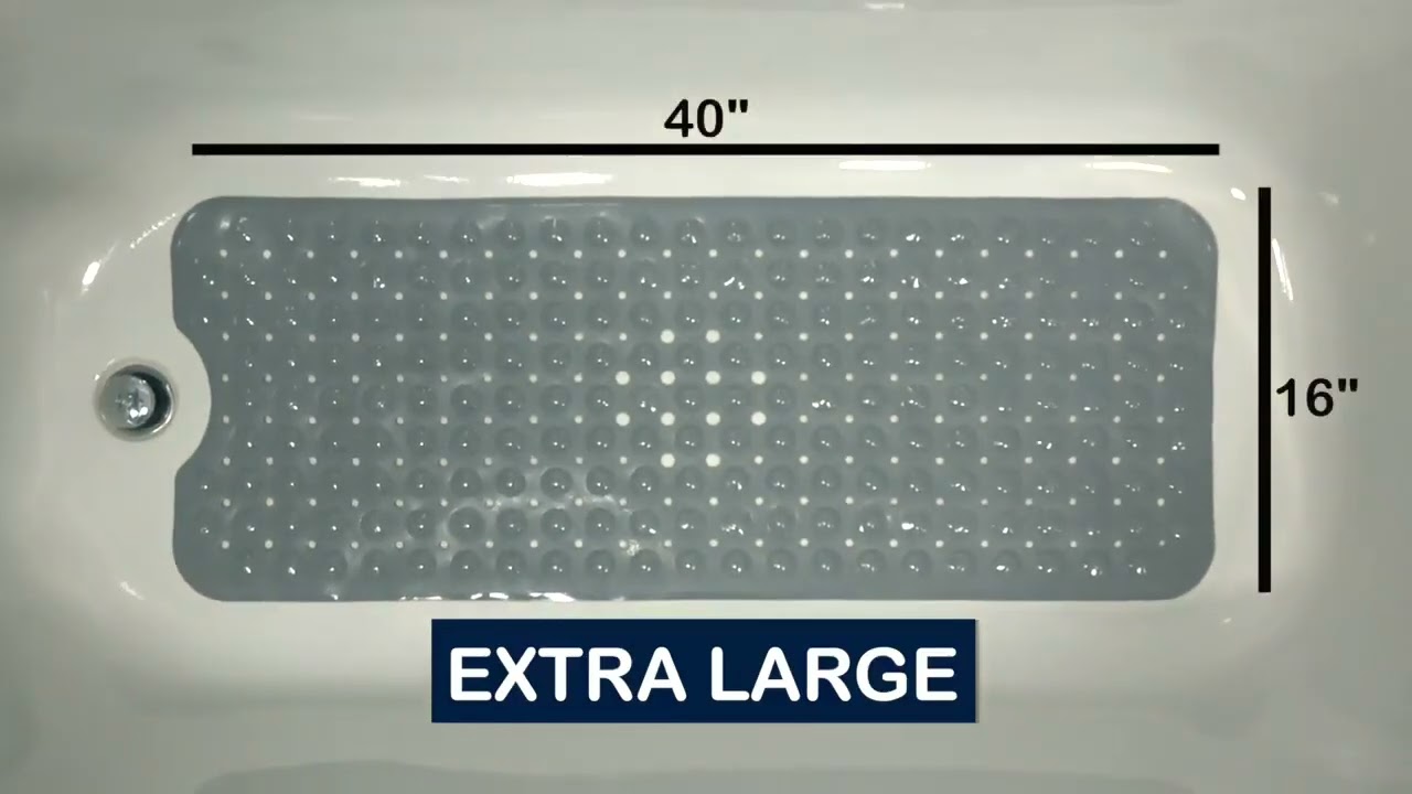 Large Bath Mat - Shower Mat Non Slip