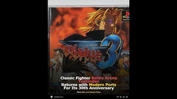 Classic Fighter Battle Arena Toshinden Returns with Modern Ports For Its 30th Anniversary
