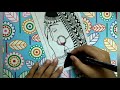 Women's Day Special Mandala Art /Step by step ......