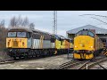 Class 57306 at Nuneaton &amp; locos at Colwick Diesel Depot 20/1/25