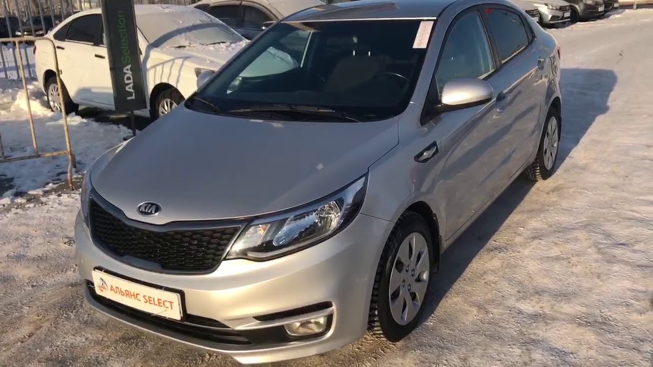 KIA RIO 2016, пробег 44 000 км. обзор автомобиля с пробегом в Альянс ...