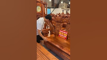 58tr bàn ghế phòng khách đồng kỵ đẹp đục tay mẫu minh quốc voi cột 14 gỗ hương đá víp tinh xảo