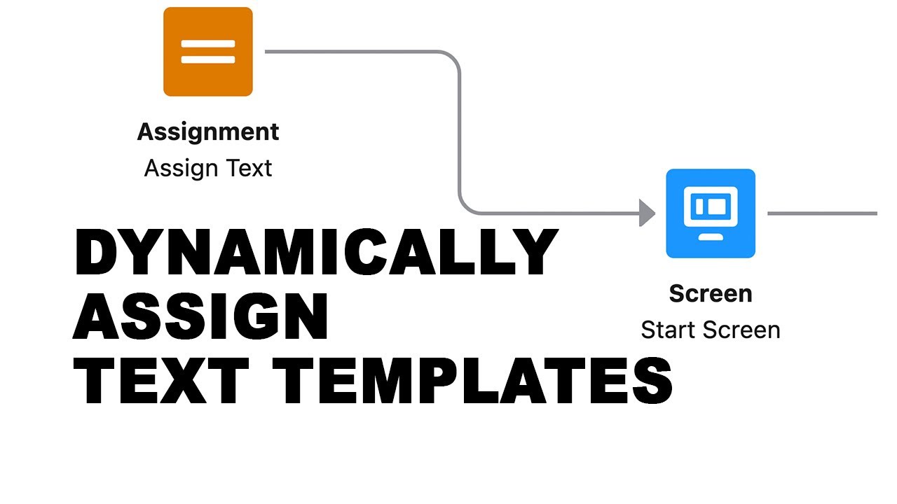 Salesforce Flow How To Dynamically Assign Text Templates YouTube Salesforce Flow How To Dynamically Assign Text Templates YouTube