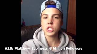 Top 34 Most Famous Viners