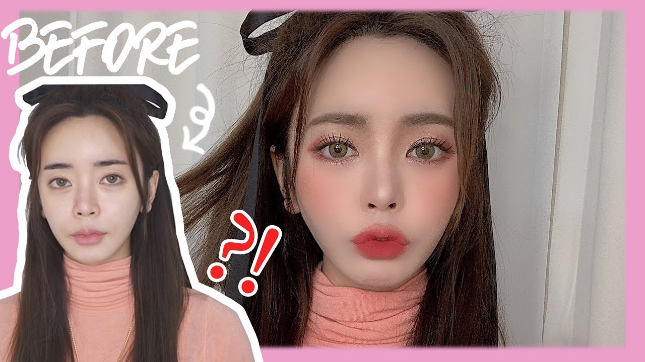✨누구나 따라 할 수 있는 데일리 🌸 핑크 브라운 펄 메이크업 🌸 :: Spring Makeup