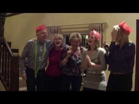 Borat Chistmas at Ryders Farm singing "Feed the Wo...